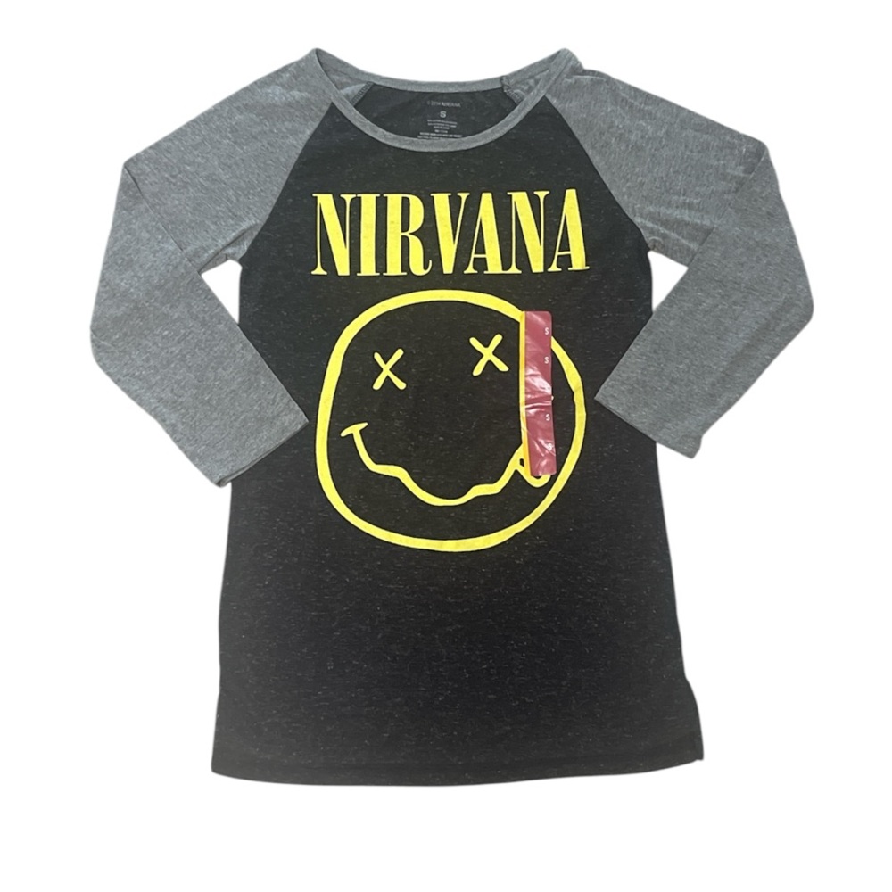 2014 Nirvana Baseball tee